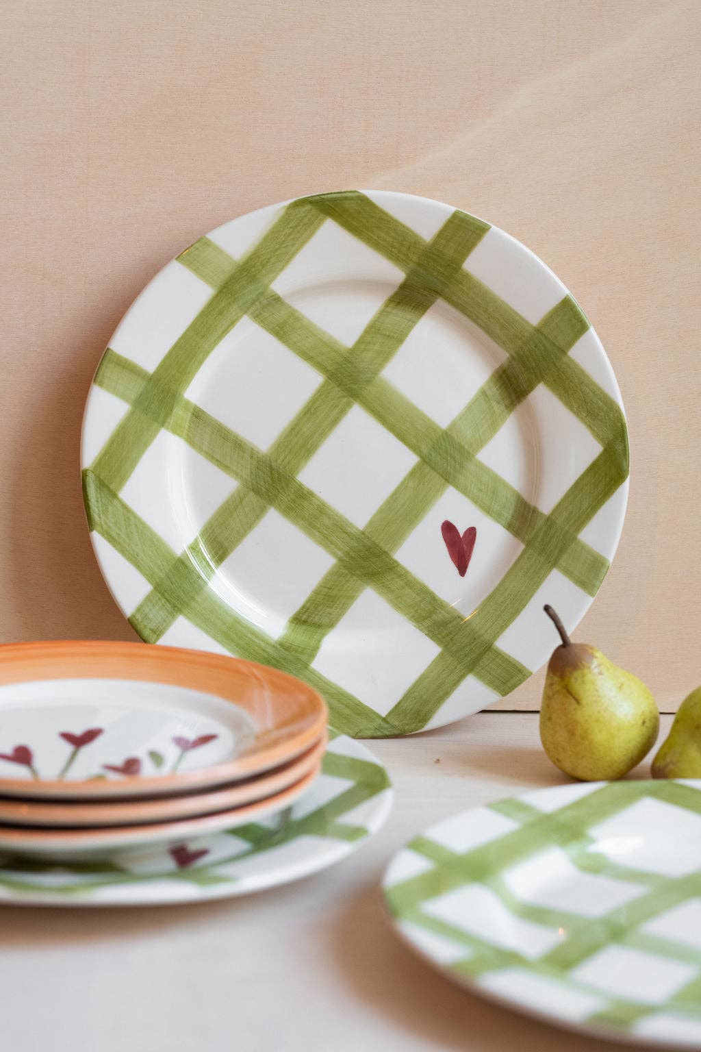 Picnic Ceramic Dinner Plate