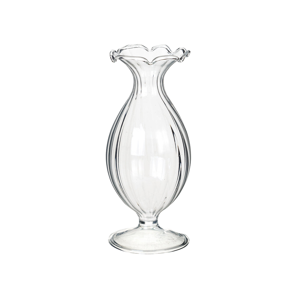 Clear Small Glass Bud Vase