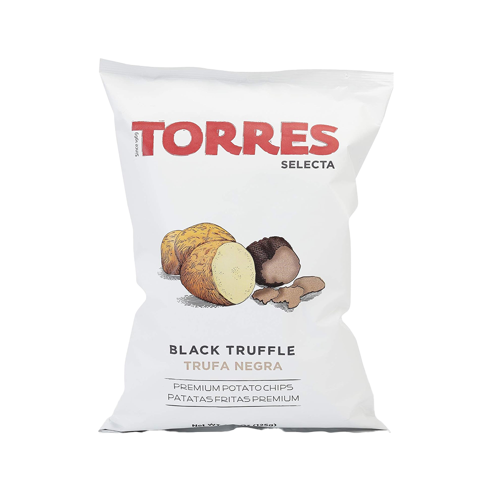 Torres Black Truffle Crisps 125g