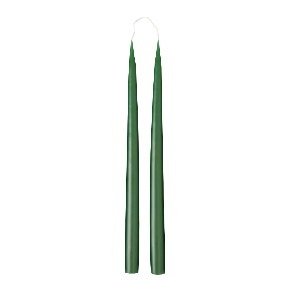 Pine Green Taper Candle
