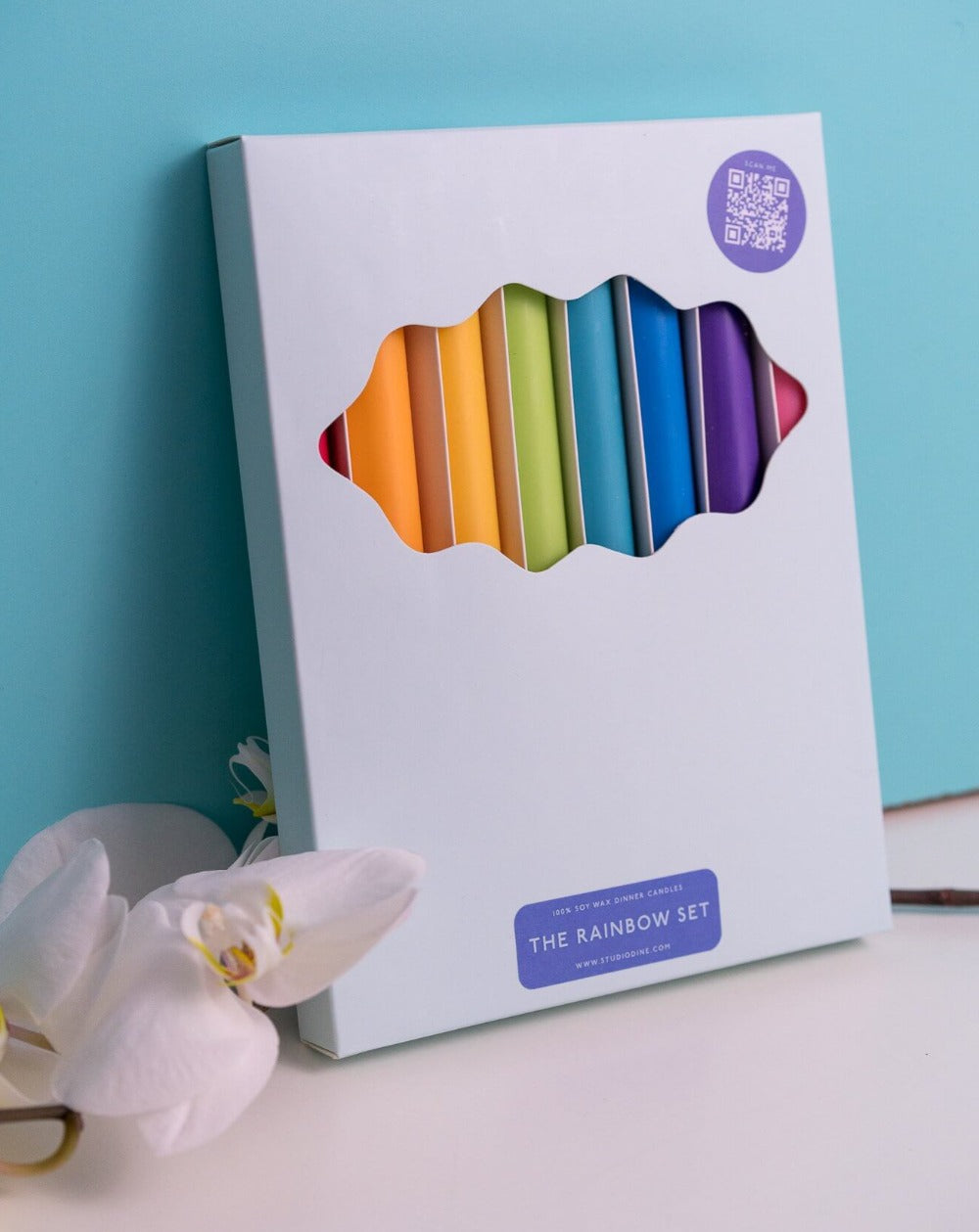 The Rainbow Candle Set