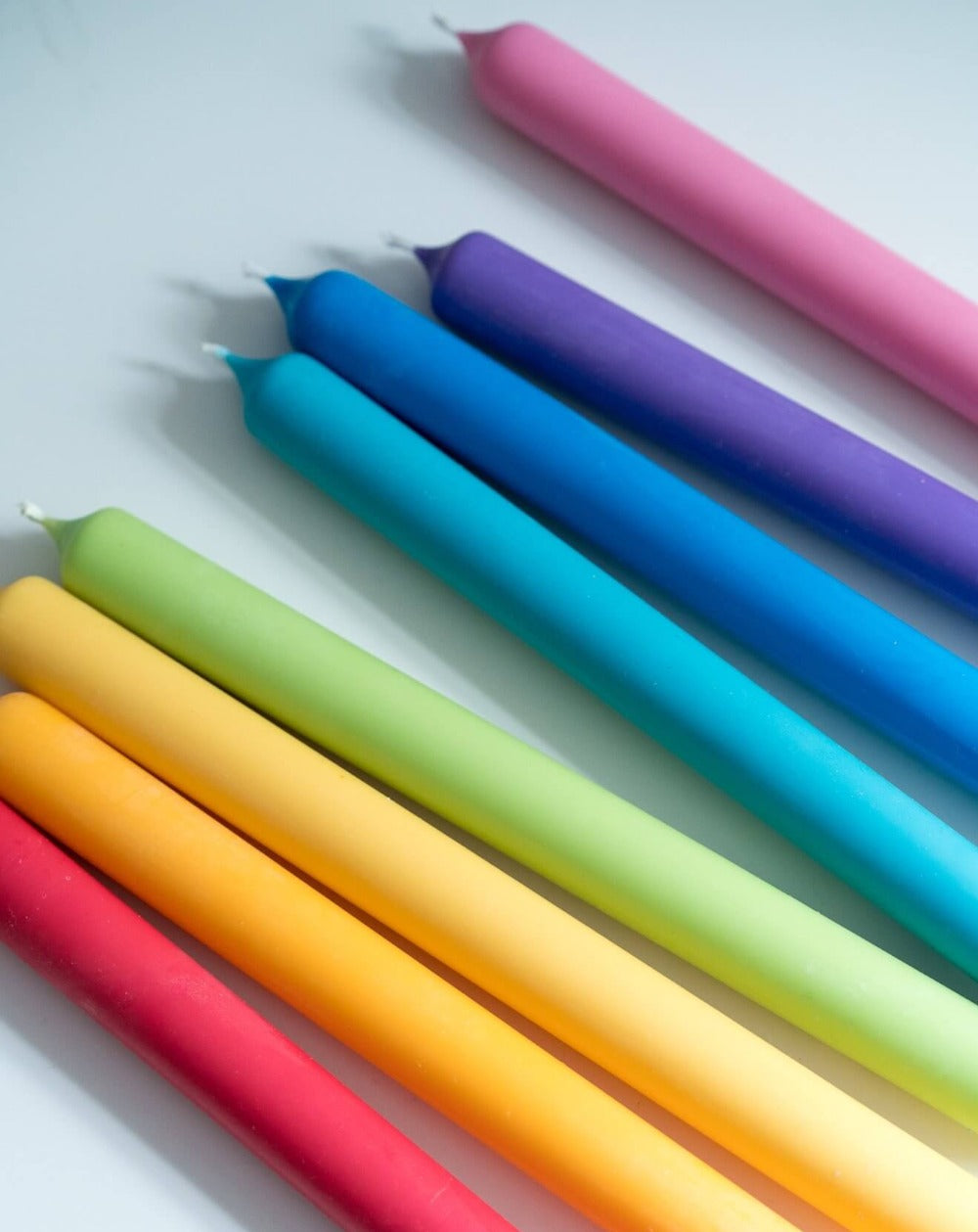 The Rainbow Candle Set