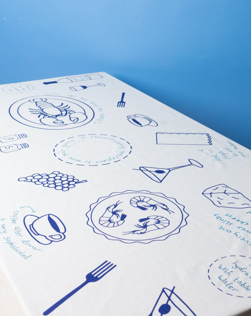The &#39;How To Dinner Party&#39; Tablecloth