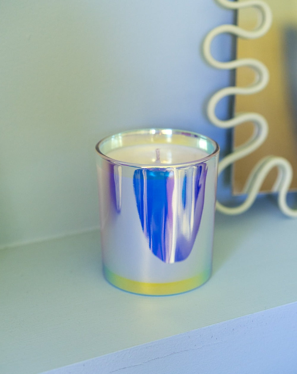 Fig &amp; Vanilla Scented Candle