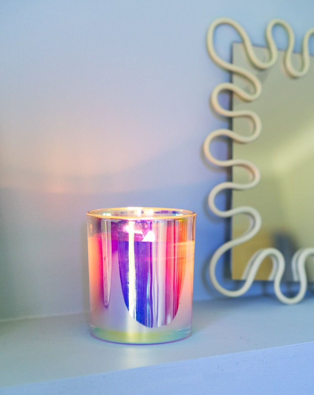 Fig &amp; Vanilla Scented Candle