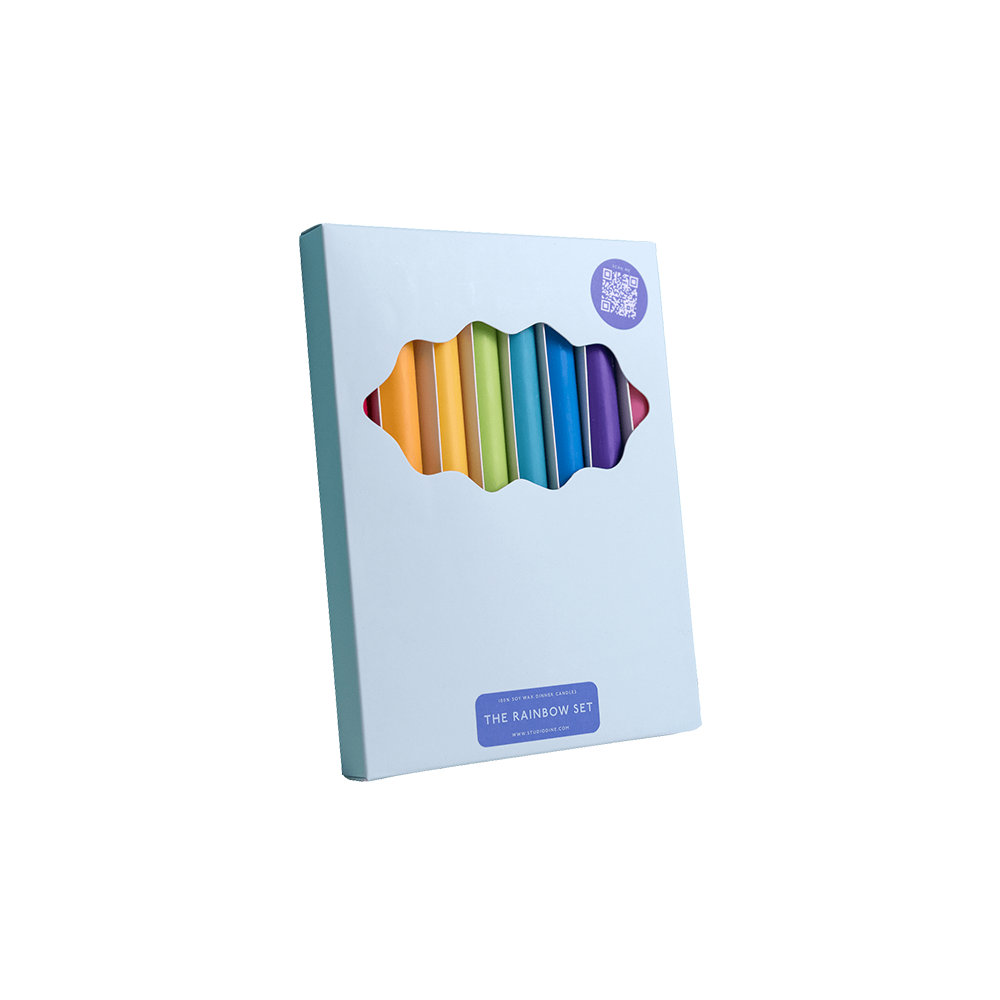 The Rainbow Candle Set